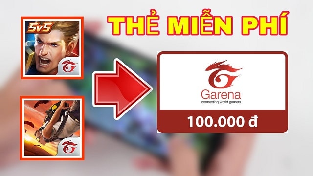 Chi tiết cách nhận thẻ Garena miễn phí